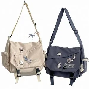 DHgate.com:Large Capacity Crossbody Messenger Bag: Japanese