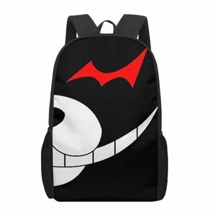 danganronpa mini backpack Roffatide Anime Monokuma Printed Schoolbag Laptop Rucksack with USB Charging Port & Headphone Port Black : Electronics Monokuma Backpack: Anime School Bag