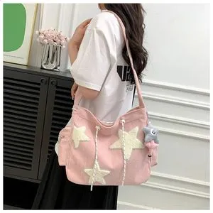 DHgate.com:Star Print Crossbody Bag: Cute Y2k Shoulder Bag