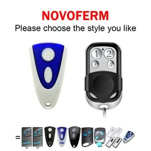 Lot De 2 Télécommande De Porte De Garage Compatible Avec Novoferm Novotron 502 Max43 2 Novotron 512 Mix43 2 43392mhz 86832084