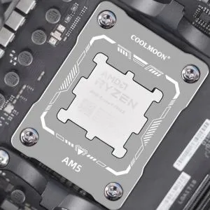 Boucle De Fixation CPU COOLMOON Pour Socket AMD AM5 Ryzen 7000 – Noire Ou Argent