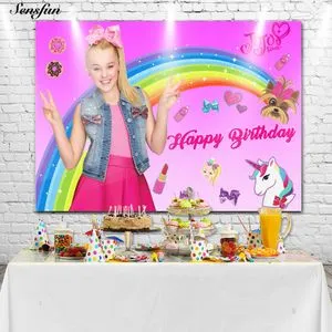 Dinosaur Happy Birthday Backdrop For Photography Kids Boys Cartoon Dino Animal Green Jungle Tropical Palm Background Party Decorations Cake Table Banner