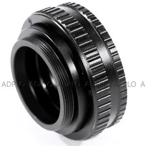 Brass Helicoid Macro Tube Adapter - M42 Lens To M39 Camera, 12-19mm Adjustable
