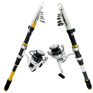 Professional Telescopic rod fish Combo with Spinning... Professional Telescopic rod fish Combo with Spinning...