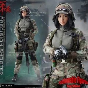 1/6  プレシジョン シューター ニヤ スクワッドメイト（FS-73050） 1/6 Scale FLAGSET FS73050 PRC Female Precision Shooter