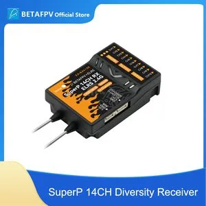 Récepteur Diversity SuperD ELRS BETAFPV | Double Antennes | Technologie TXCO | Pour Drones FPV Et Avions Longue Portée