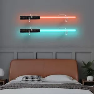 Lightsaber Standaard Light Saber Houder Acryl Bureaublad Lightsaber Display Stand Lightsaber Hilt Standaard voor Display LightSaber Sword Decoratief huis(Zwarte onderkant