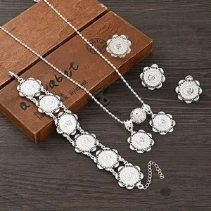 DHgate.com:Exquisite Silver Ethiopian Jewelry Set: Coin