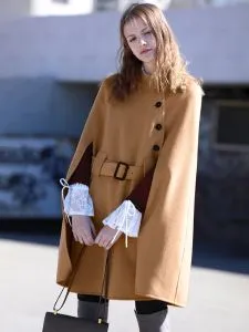 トップス MEGMIURA 2Way French Sleeve Cape coat トップス MEGMIURA 2Way French Sleeve Cape coat トップス MEGMIURA