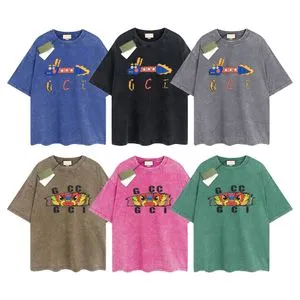 Tシャツ・カットソー Luxury Street Wear washed vintage dunest long t mz unisexual Luxury Street Wear washed vintage smoke child unisexual (T