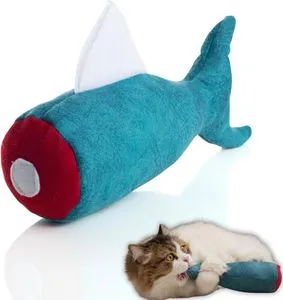 Pawdaz Large Dino Cat Toy - Matatabi Silvervine Filled Kicker With Bell & Rustle, 15.7 Inch - View #2