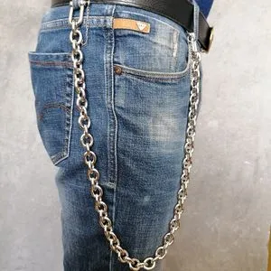 【HIDAKA】OVAL PANTS CHAIN HIDAKA / OVAL PANTS CHAIN *Silver | AVET
