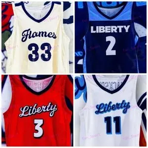 Liberty Flames NCAA Basketball Jerseys College Team Fan Apparel