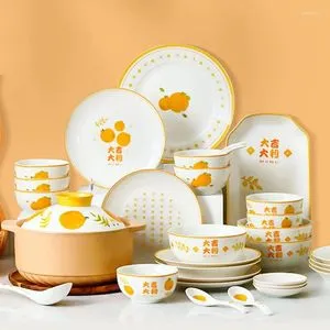 FIVEAGE 7 Inch White Dessert Plates Set Of 12, Ceramic Appetizer - View #4