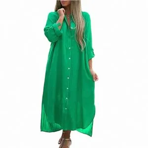 slim fit dress slacks All Good Things Mint Green Shirt Dress – Shop the Mint main image 1