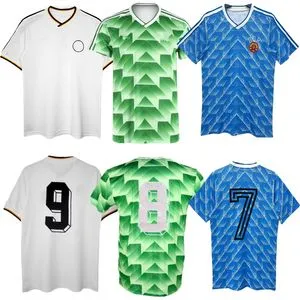 1986 1988 1990 DDR Retro Soccer Jersey 88 90 EAST GerMan