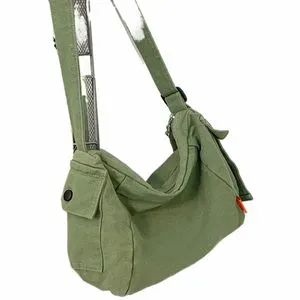 さらに100円引き◆NERDY◆Canvas two-way hobo bag MUSINSA公式 | NERDY Canvas two way hobo bag brown