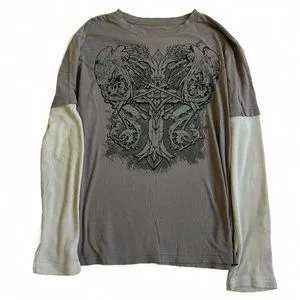 THUG CLUB Cross T Long Sleeve 2 y2k グランジ eda4f26f-d0df-445b-9ce3-