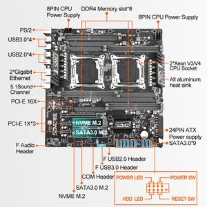 【セット】x99 Deluxe ii / E5-2697 v4 / 32GB セット】x99 Deluxe ii / E5-2697 v4 / 32GB セット】x99 Deluxe ii