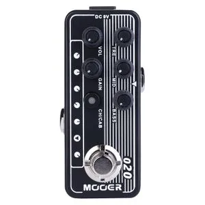 Mooer Micro Preamp Digital Guitar Effects Pedal, True From