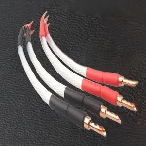 HiFi Speaker Bridge Jumper Bi-wire Audio Cable Canere Banana to