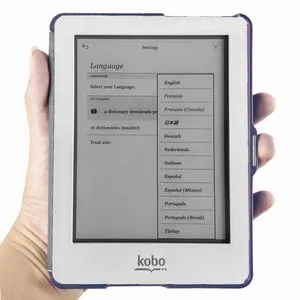 kobo glo HD 箱付き kobo glo HD レビュー | 電子書肆「晩霞舎」