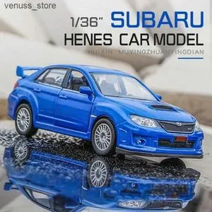 京商 WRX STI 1/18 1/18 Subaru Impreza WRX STI Nurburgring Blue Kyosho - New 2016