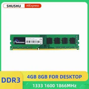 Memoria Ram De Critorio DDR3, 2GB, 4GB, 8GB, 1066 1333