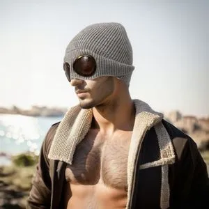 Glasses Hat CP Beanie Knitted Skull Cap With Eye From Brand6789