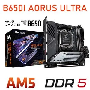 Gigabyte B650I AORUS ULTRA Mini ITX AM5 Motherboard AMD