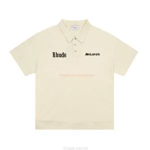 Rhude McLaren ポロシャツ クリーム色 44152959?w=1024