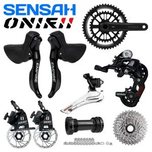 パーツ sensah empire SENSAH EMPIRE 2x12 Speed Road Bike Groupset with ONIRII