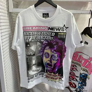 Fashion Clothing Mens Designer Tees T-Shirts Hellstar Breaking