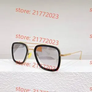 DITA Mach Six Metal Sunglasses Retro Luxury Designer Eyewear For