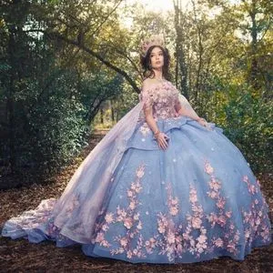 【ALLBLUE】Krishna 180F pink blue color Rachel Allan Quinceanera RQ1140 Castle Couture