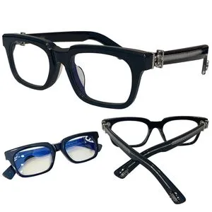Customizable Retro Designer CHR Optical Blue Glasses Frames For Men And Women With EMI Coating Lens Tea Ready Prescription Eyewear From Luxuryeyewear 30.7 DHgate.Com