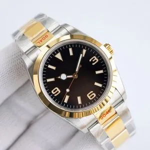 Luxury Mens Automatic Watch With Stainless Steel Classic Key