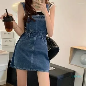 【BAON】Makui Denim Suspender Long One Piece Amazon.com: Sumleno Denim Dress for Women 2025 Adjustable