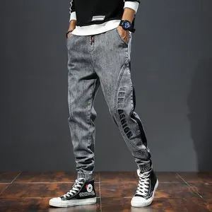 【CAMBIO】Denim Jacquard Jogger Pants /Ｓ 一部サイズカラー予約販売10月下旬～11月上旬入荷】【CAMBIO