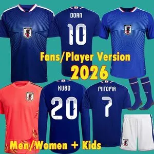 Japan Soccer Jerseys Kids Pink Samurai Football Shirt 2025 ISAGI