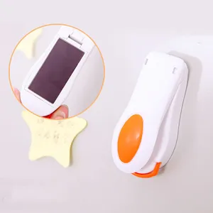 Portable Mini Heat Sealing Machine Magnetic Bottom Household Impulse Sealer Seal Packing Plastic Bag Food Saver Storage Tools DBC DH1354