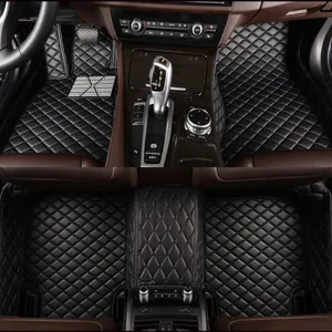 Custom Car Mats for Jaguar All Models XE XF XJ F-PACE F-TYPE Brand Firm Soft Car Accessories Styling Car Auto Floor Mat