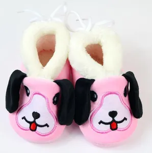 infant boys girls soft sole boots baby nonslip animal shoes kids toddler First Walkers shoe babies feet warmer wholesale