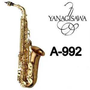 YANAGISAWA A-992 New Arrival Alto Saxophone Phosphor Bronze Gold Lacquer Sax Musical Instruments With Mouthpiece Case Accessories