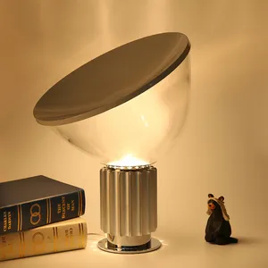 New classical radar black white Aluminum table lamps creative simple fashion living room study bedroom reading lamp LED E27 bulb