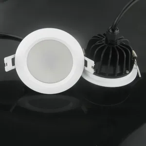 Waterproof IP65 LED Recessed Downlights 7w 9w 12w 15w Dimmable Ceiling Lights Fixtures warm/cool white