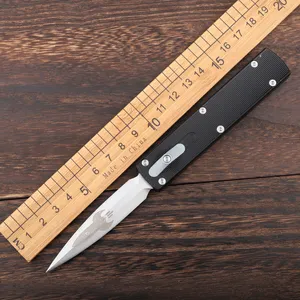 Zulu D Rocket KNIFE MT Automatic Knife MICOR KNIVES TECH DOUBLE action tactical KNIFE BLACK COATING BLADE folding knives pocket