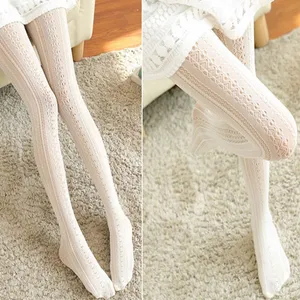 New Sexy Women Lace Tights Hollow Out Female Silk Stockings Thin Women Pantyhose Tattoo Net Hosiery Tights Pattern Collant Femme