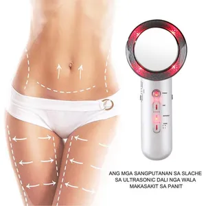 EMS Ultrasound Cavitation Skin Care Slimming Massager Anti Cellulite Radio Frequency LED Ultrasonic Therapy Body Beauty Machine