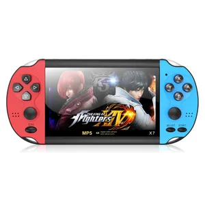 X7 Portable Retro Classic Game Console Nostalgic host Handheld 4.3 Inch TFT Screen for Child Nostalgic Player Arcade Games